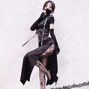 [hf004] body belt harness fashion look at the x on my back